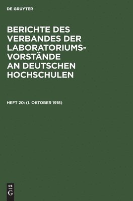 Degruyter - (1. Oktober 1918), Inbunden