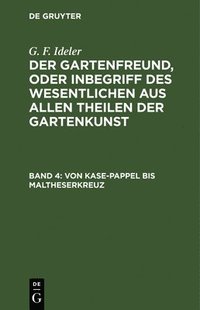 bokomslag Von Kase-Pappel Bis Maltheserkreuz