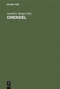 bokomslag Orendel