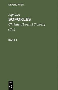 bokomslag Sofokles: Sofokles. Band 1