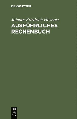 bokomslag Ausfhrliches Rechenbuch