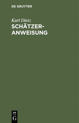 Schtzer-Anweisung 1