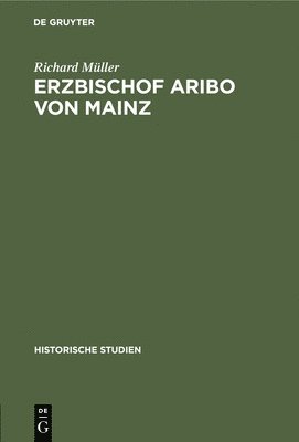 bokomslag Erzbischof Aribo Von Mainz