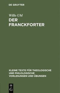 bokomslag Der Franckforter