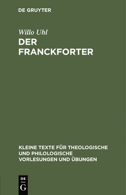 bokomslag Der Franckforter