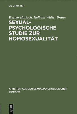 Sexualpsychologische Studie Zur Homosexualitt 1