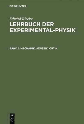 Mechanik, Akustik, Optik 1