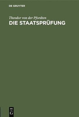 Die Staatsprfung 1