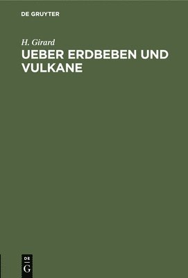 bokomslag Ueber Erdbeben Und Vulkane