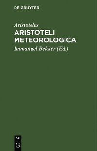 bokomslag Aristoteli Meteorologica