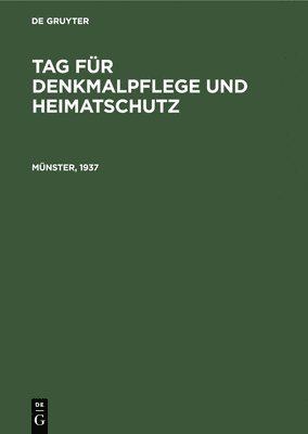 bokomslag Münster, 1937