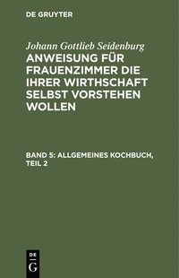bokomslag Allgemeines Kochbuch, Teil 2