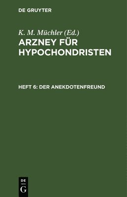 bokomslag Der Anekdotenfreund