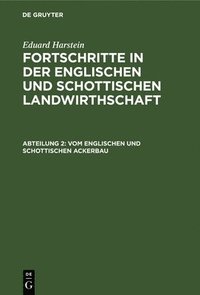 bokomslag Vom Englischen Und Schottischen Ackerbau