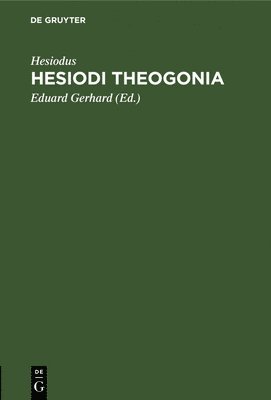 bokomslag Hesiodi Theogonia