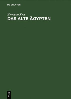 bokomslag Das Alte Ägypten
