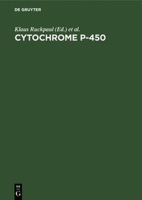 bokomslag Cytochrome P-450