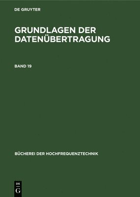 bokomslag Grundlagen Der Datenbertragung