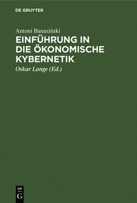 bokomslag Einfhrung in Die konomische Kybernetik