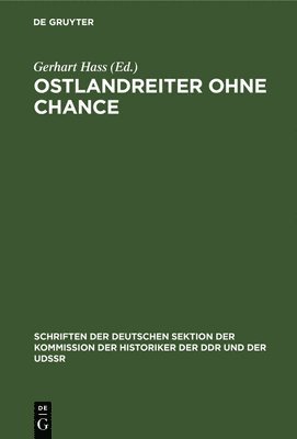 bokomslag Ostlandreiter Ohne Chance