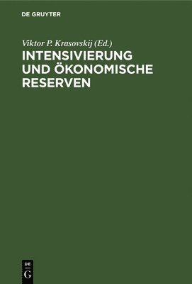 Intensivierung Und konomische Reserven 1