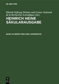 bokomslag Briefe 1850-1856. Kommentar