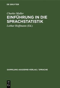 bokomslag Einführung in Die Sprachstatistik
