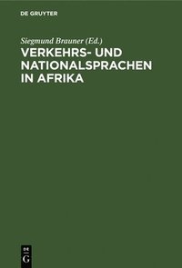 bokomslag Verkehrs- Und Nationalsprachen in Afrika
