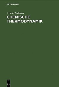 bokomslag Chemische Thermodynamik