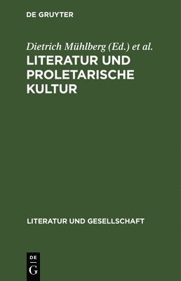 Literatur Und Proletarische Kultur 1