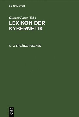 Günter Laux - - Z, Ergänzungsband, Inbunden