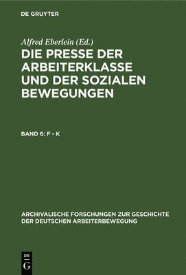 Alfred Eberlein - F - K, Inbunden