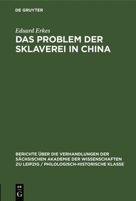 Das Problem Der Sklaverei in China 1