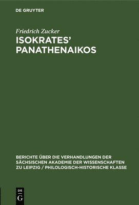 Isokrates' Panathenaikos 1