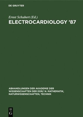 bokomslag Electrocardiology '87