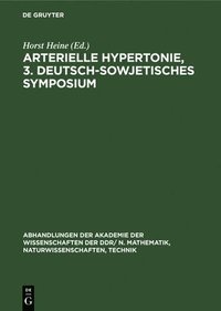 bokomslag Arterielle Hypertonie, 3. Deutsch-Sowjetisches Symposium