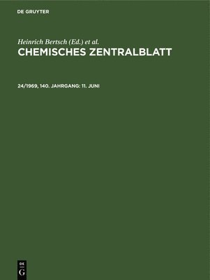 Heinrich Bertsch, Wilhelm Klemm, Maximilian Pflücke - 11. Juni, Inbunden