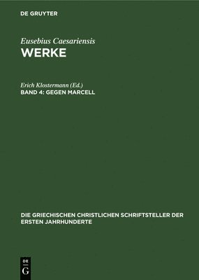 Erich Klostermann - Gegen Marcell, Inbunden