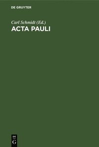 bokomslag ACTA Pauli