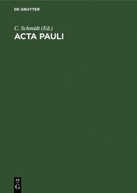 bokomslag ACTA Pauli