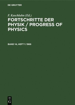 F Kaschluhn, A Lösche, R Ritschl, R Rompe, F. Kaschluhn, A. Lösche, R. Rompe, R. Ritschl - 1966, Inbunden