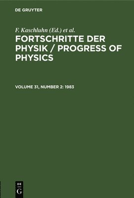 F. Kaschluhn, A. Lösche, R. Rompe, R. Ritschl - 1983, Inbunden