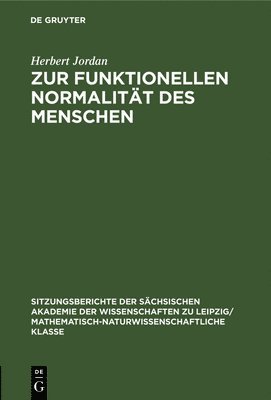 Zur Funktionellen Normalitt Des Menschen 1