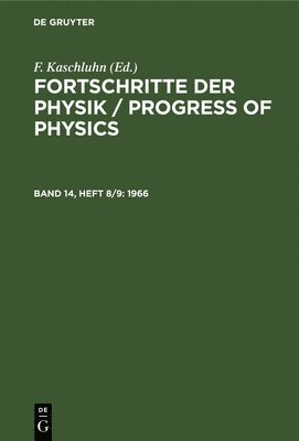 F Kaschluhn, A Lösche, R Ritschl, R Rompe, F. Kaschluhn, A. Lösche, R. Rompe, R. Ritschl - 1966, Inbunden