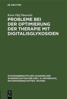 Probleme Bei Der Optimierung Der Therapie Mit Digitalisglykosiden 1
