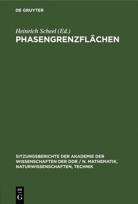 Heinrich Scheel - Phasengrenzflächen, Inbunden