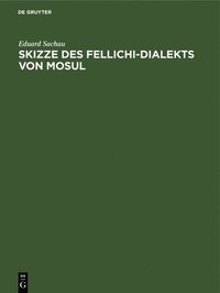 bokomslag Skizze Des Fellichi-Dialekts Von Mosul