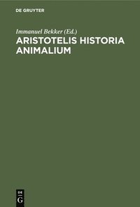 bokomslag Aristotelis Historia Animalium