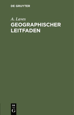 bokomslag Geographischer Leitfaden