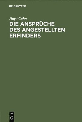 Die Ansprche Des Angestellten Erfinders 1